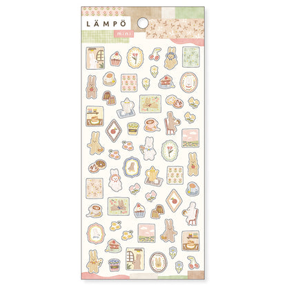 Animal Stickers - Bunny in the Sunset