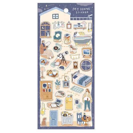 My Home Stickers - Starry Night