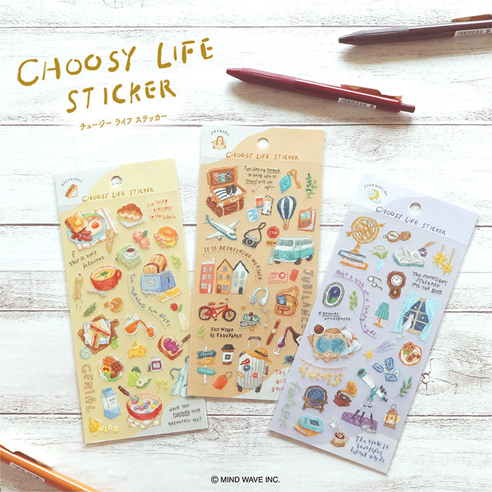 Choosy Life Stickers - Breakfast