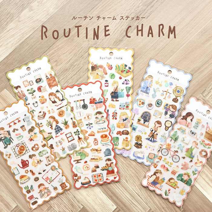 Routine Charm Stickers - Picnic