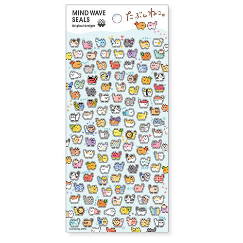 Petit Colorful Cat Stickers