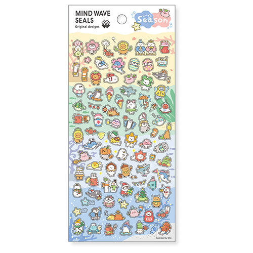 Petit Sea Creature Stickers