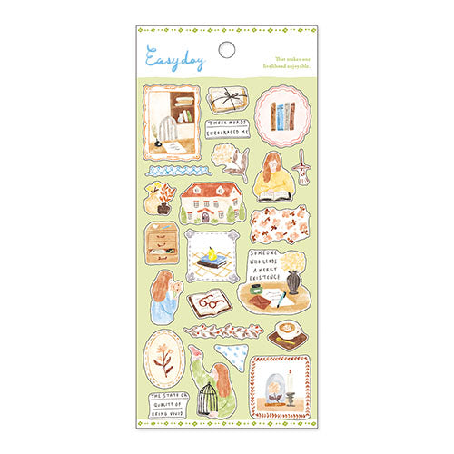 Easygoing Day Stickers - Green