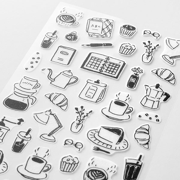 Planner Stickers Set - Cafe (2 sheets)