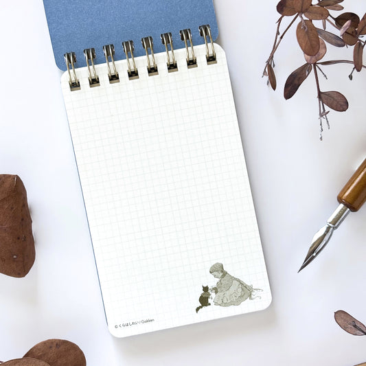 Rei Kurahashi / Foil-Stamped Ring Memo Pad - Friends