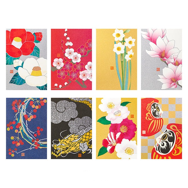 Winter Limited Postcard - Camelia