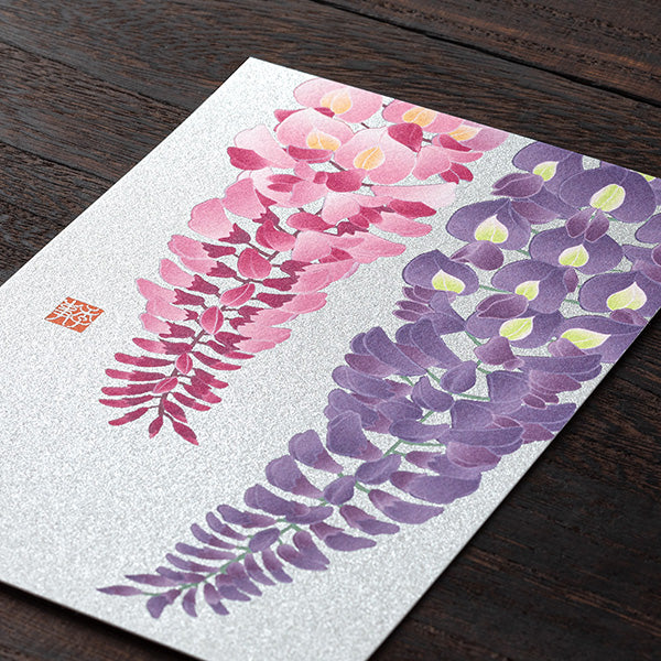 Spring Limited Postcard - Wisteria