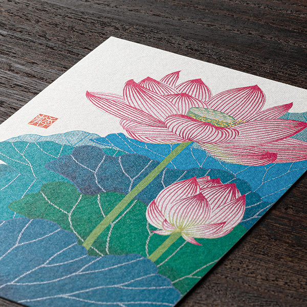 Summer Limited Postcard - Lotus