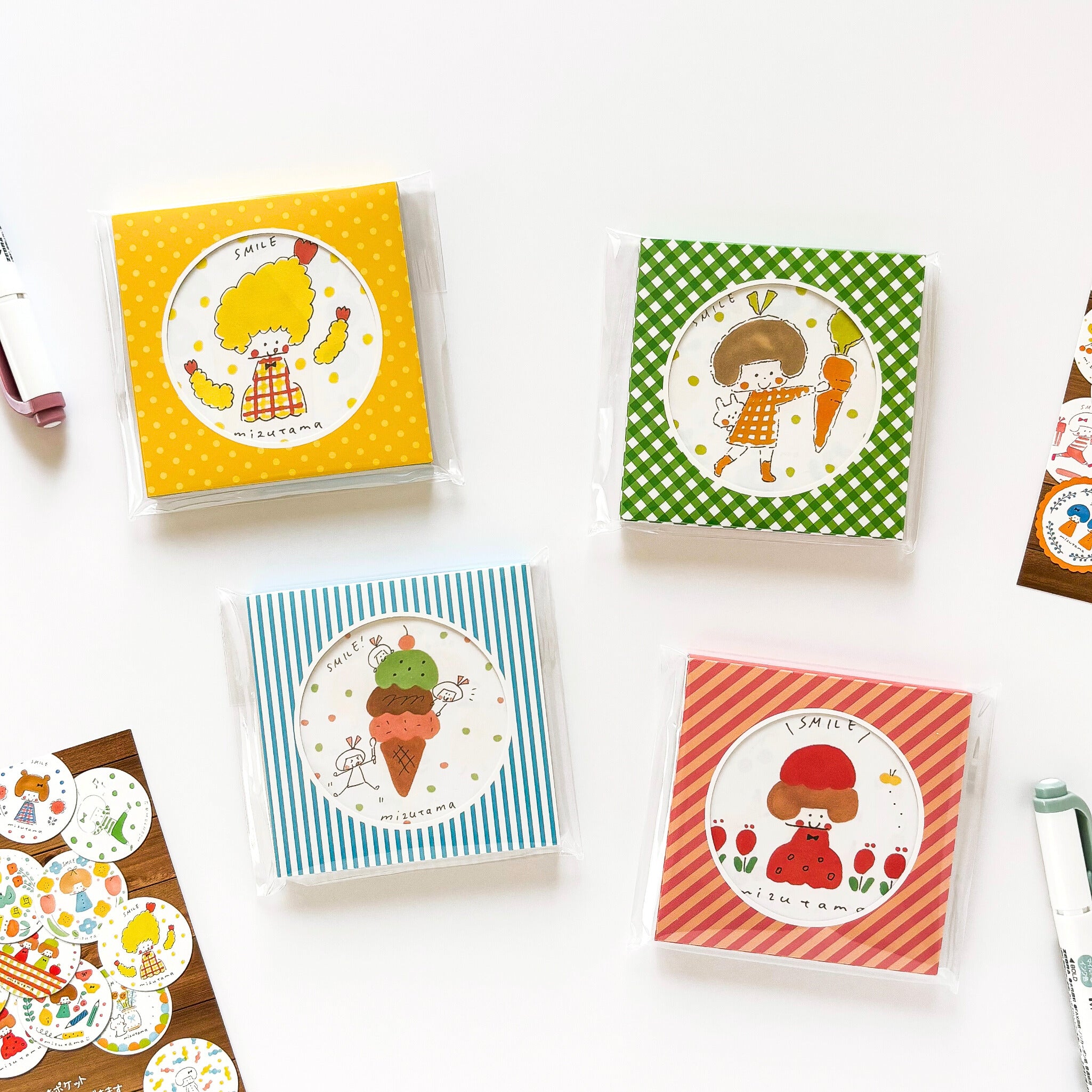 mizutama / Limited Edition / Memo Pad (green)