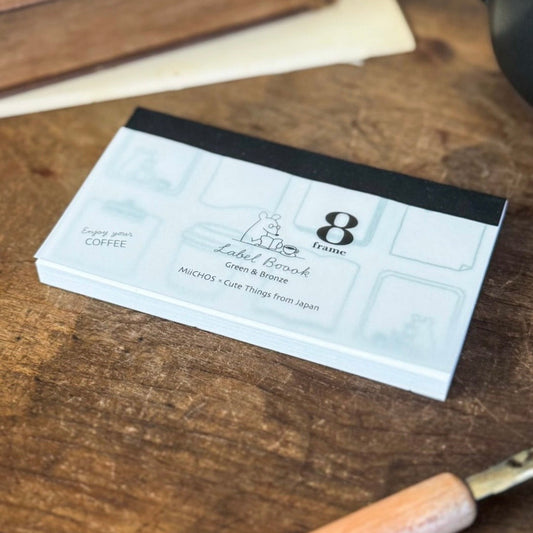 MiiCHOS x CTJF / Letterpress 8 Patterns Label Book