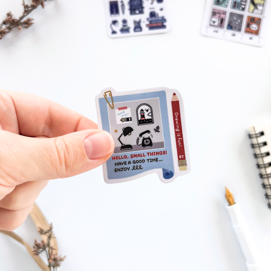 [Limited Edition] eric / Vinyl Sticker - My Room