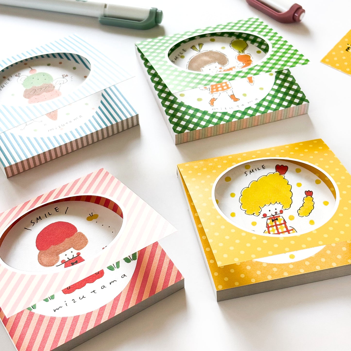 mizutama / Limited Edition / Memo Pad (red)