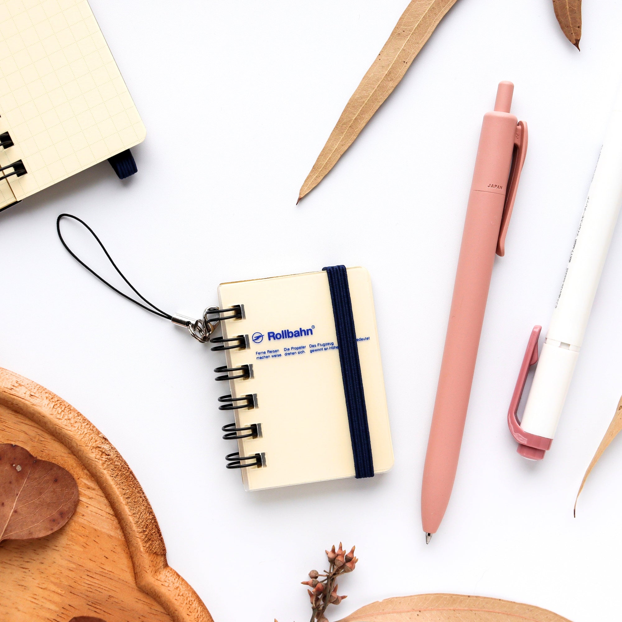 Delfonics / Rollbahn Spiral Micro Notebook - Clear