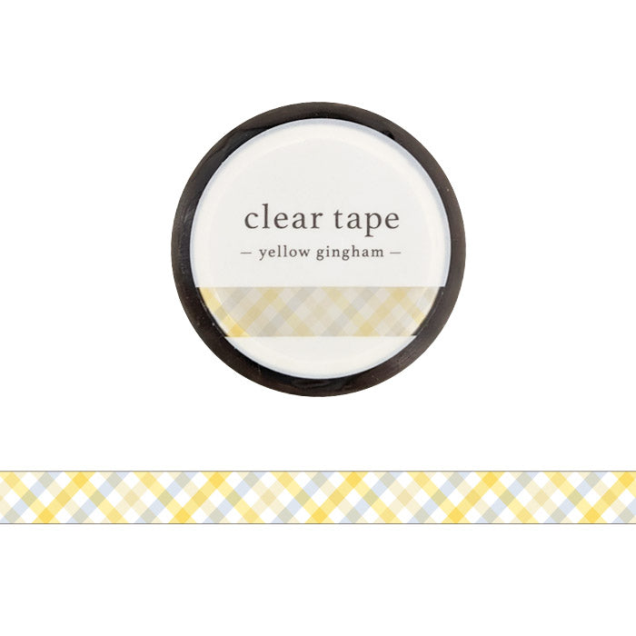 Slim Clear Tape - Yellow