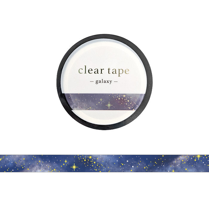 Shiny Slim Clear Tape - Galaxy