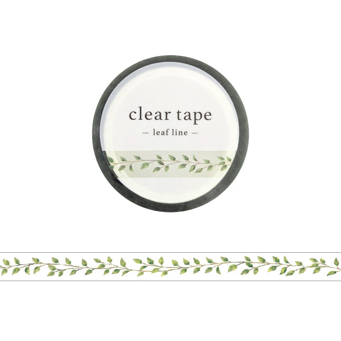 Slim Clear Tape - Leaf Line