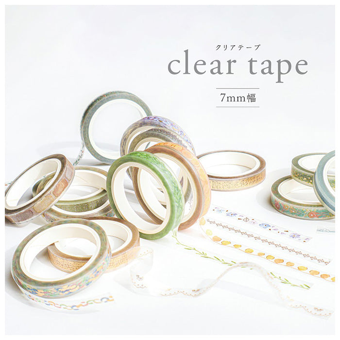 Slim Clear Tape - Blocks