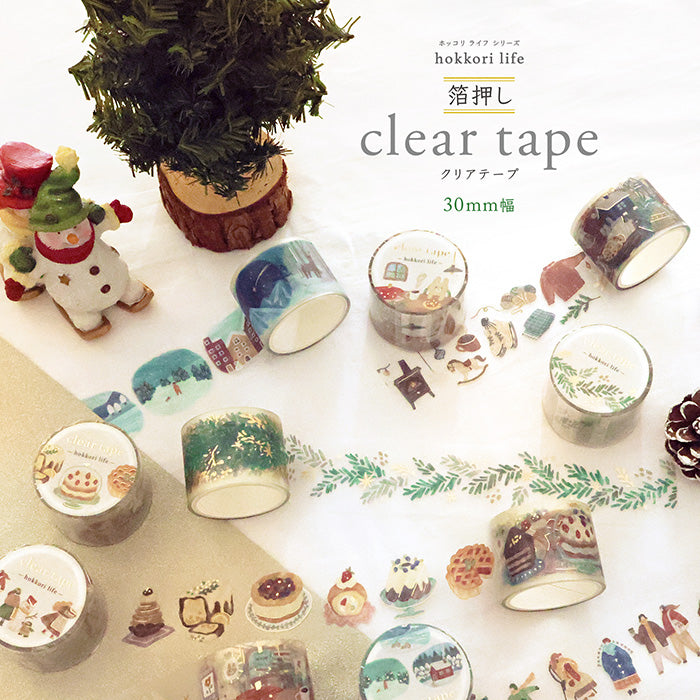 Hokkori Clear Tape - Cake