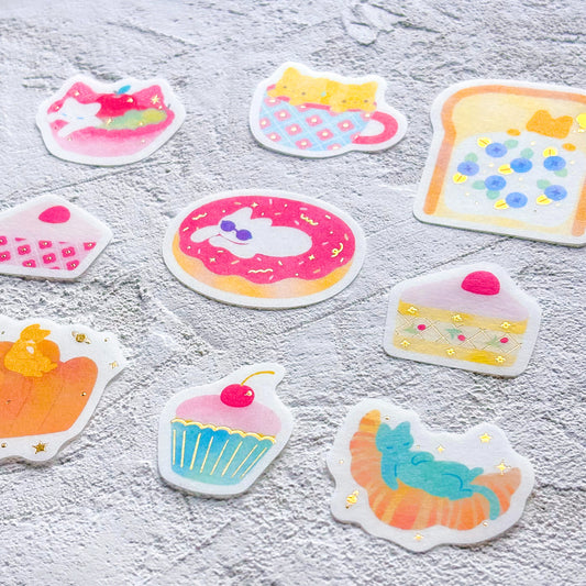 Nodoka Miyashita / Flake Stickers - Sweets Time