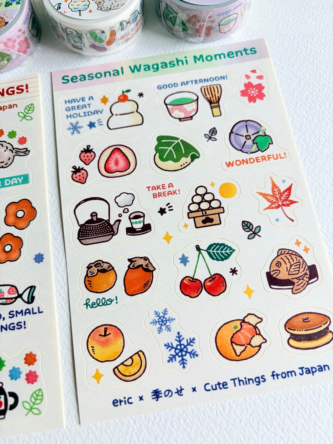 [Available from August 2nd] eric x Hitsujiya x CTFJ - Japanese Sweets