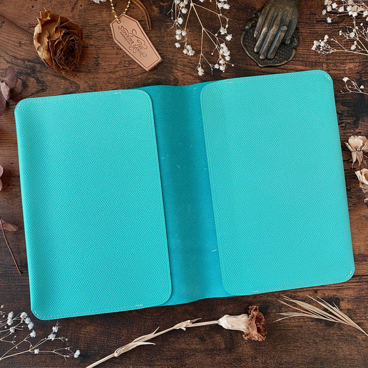 Last Stock Limited Edition The Superior Labor Calf Leather Notebook Cover (A5) - Blue