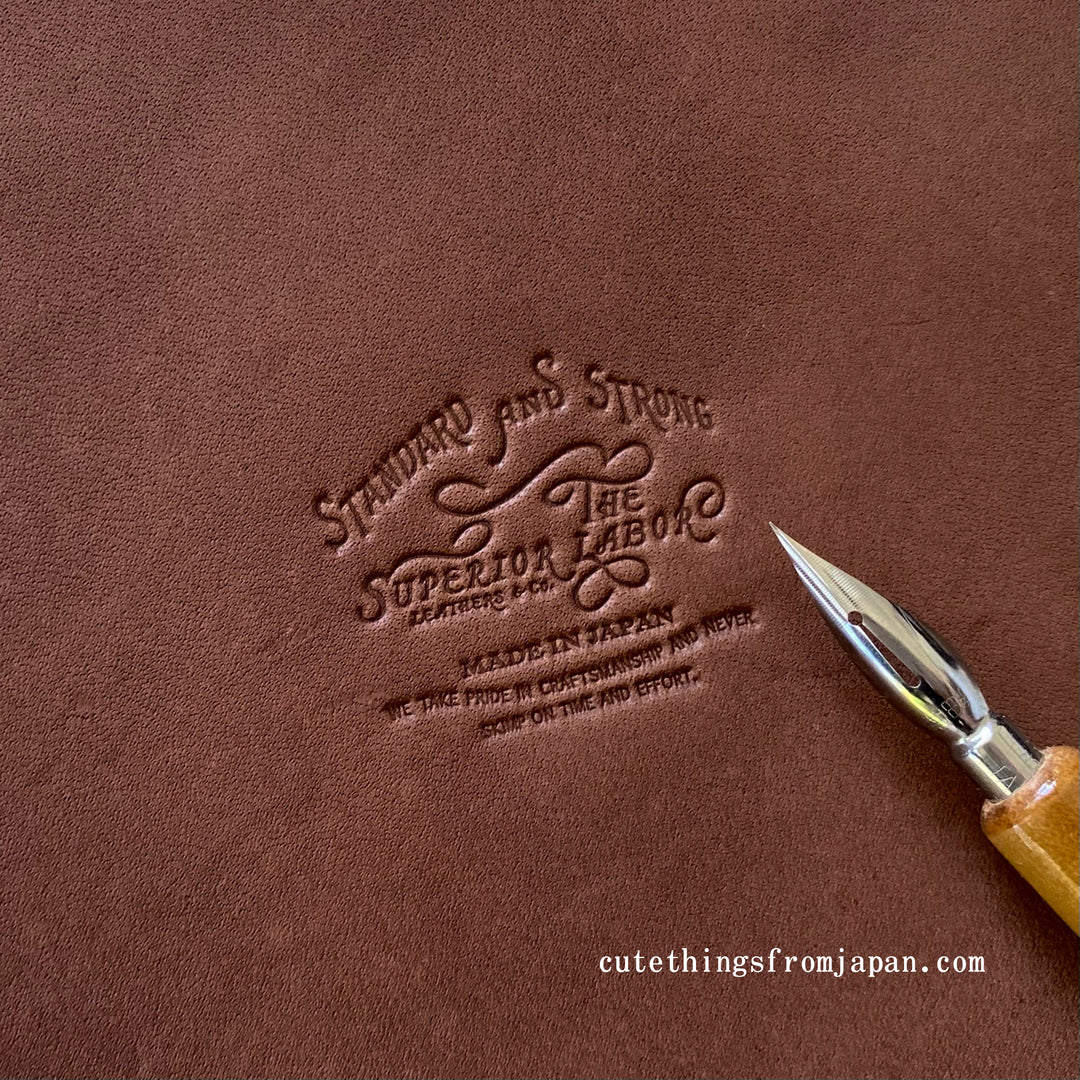 TSL Leather Notebook Cover - Brown (A5)