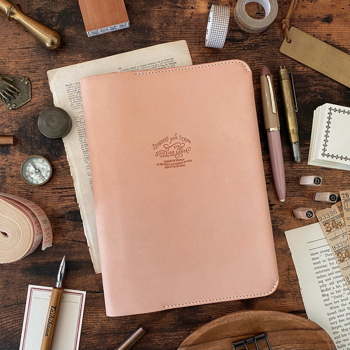 The Superior Labor Leather Notebook Cover - Natural (A5)