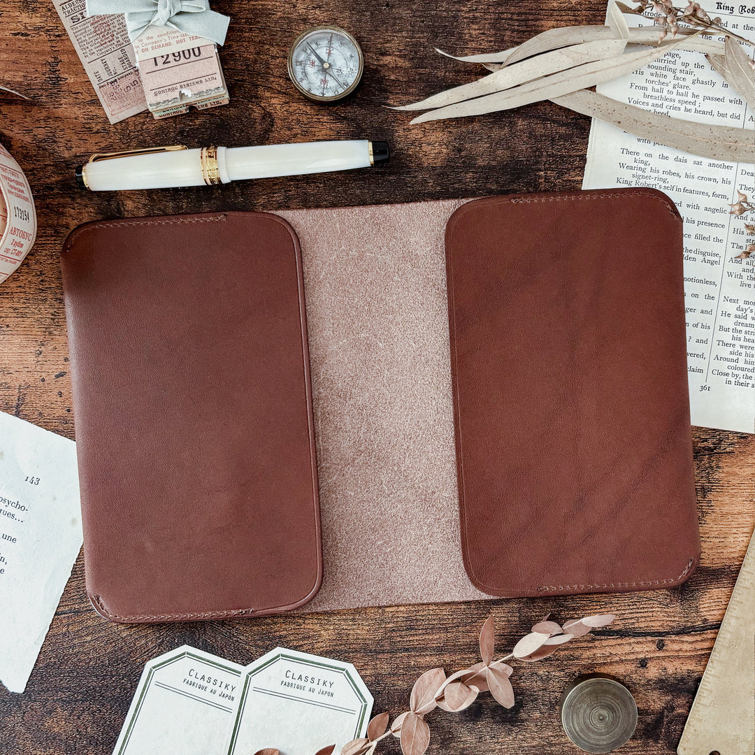 The Superior Labor Leather Notebook Cover - Brown (A6)