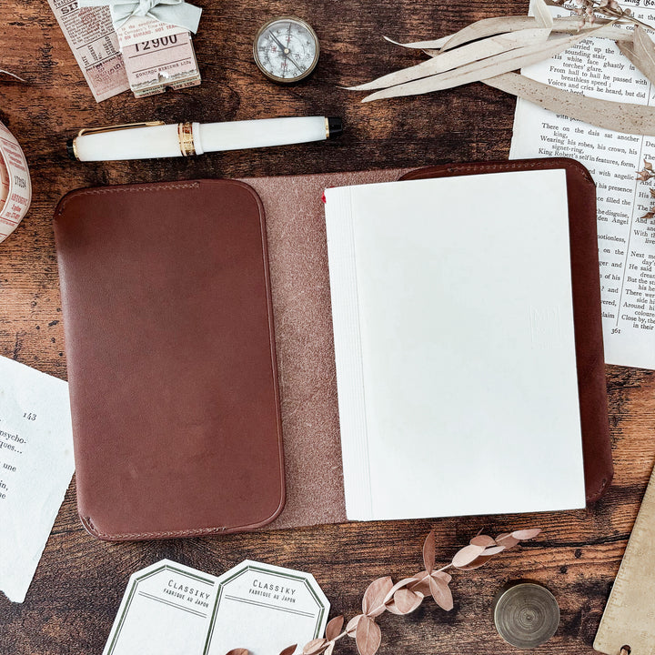 The Superior Labor Leather Notebook Cover - Brown (A6)