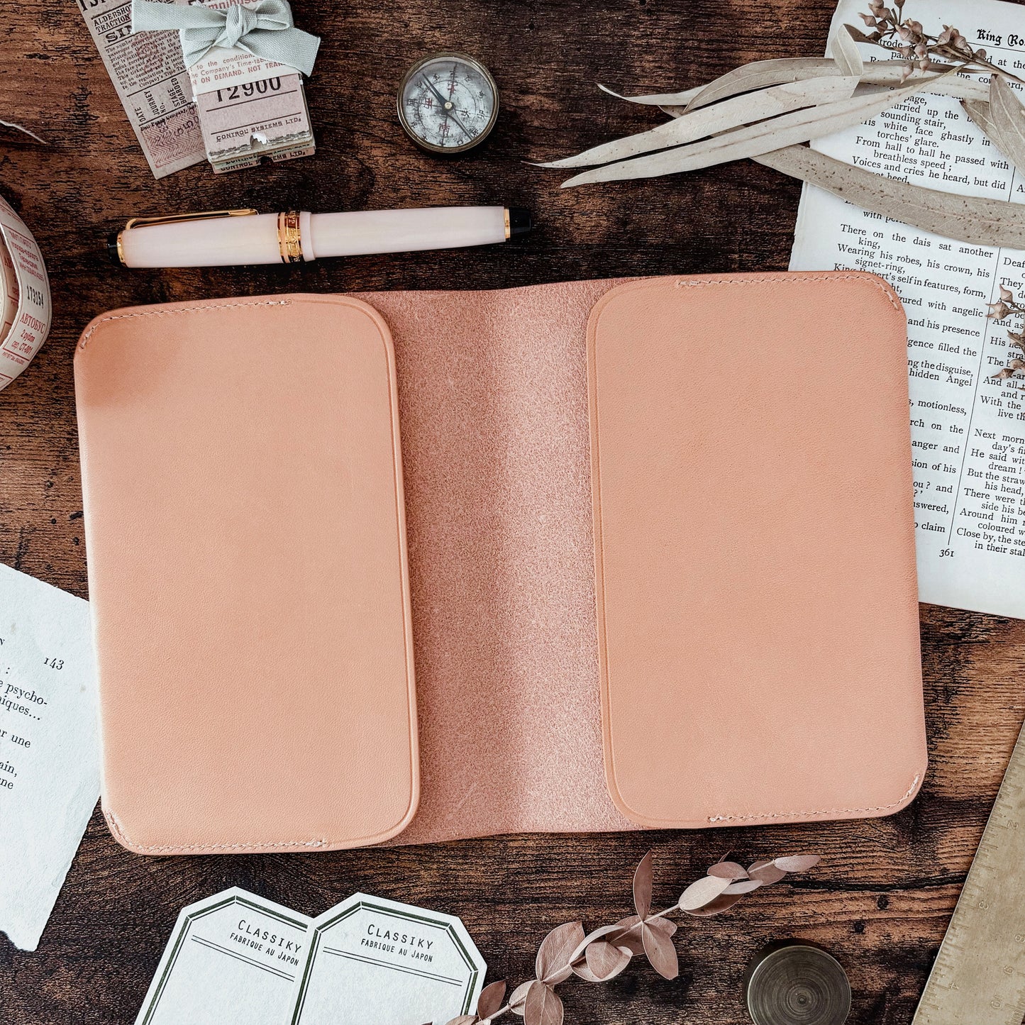 The Superior Labor Leather Notebook Cover - Natural (A6)