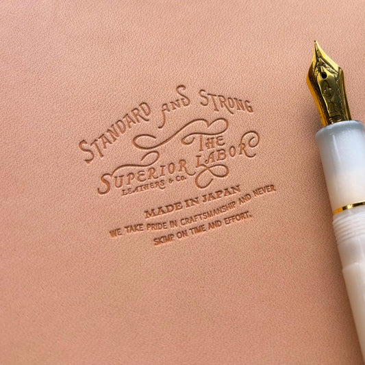 The Superior Labor / Leather Notebook Cover - Natural (A6)