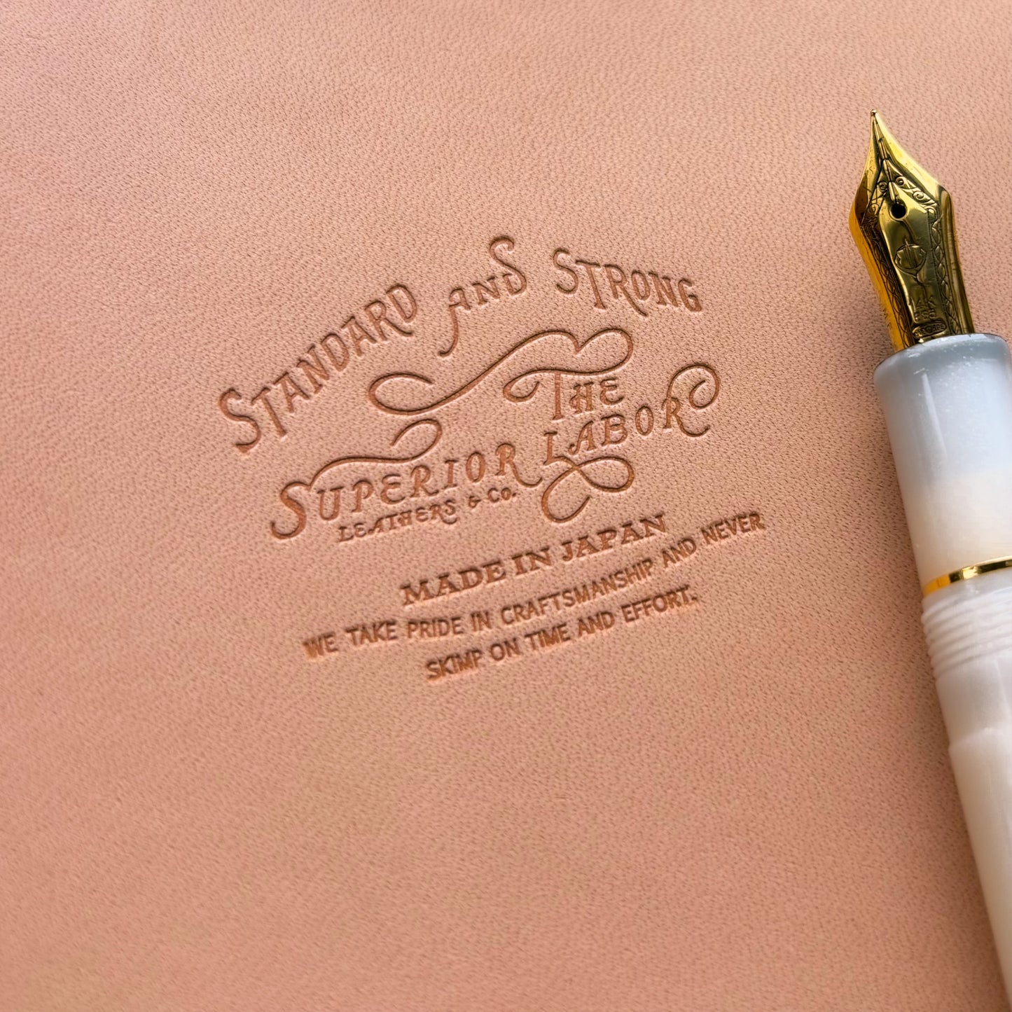 The Superior Labor Leather Notebook Cover - Natural (A6)