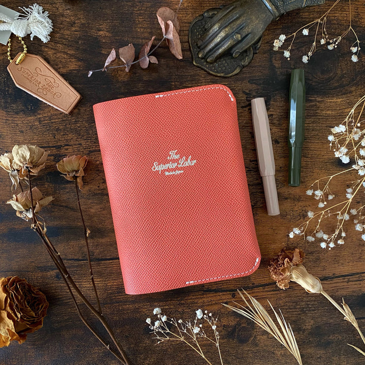 Limited Edition TSL Calf Leather Notebook Cover (A6) - Pink