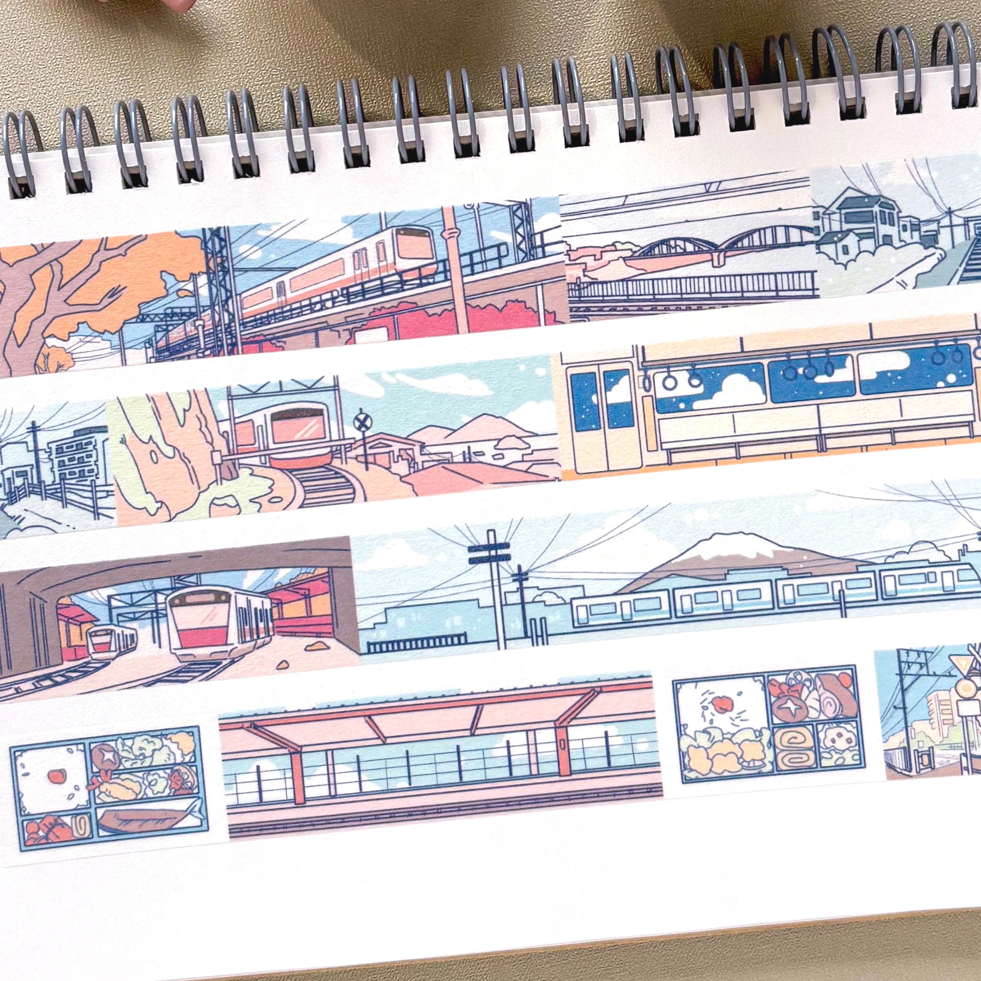 Ame x CTFJ / Washi Tape - Train Journey in Japan