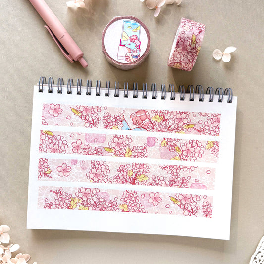 Ame x CTFJ / Washi Tape - Cherry Blossom Wind