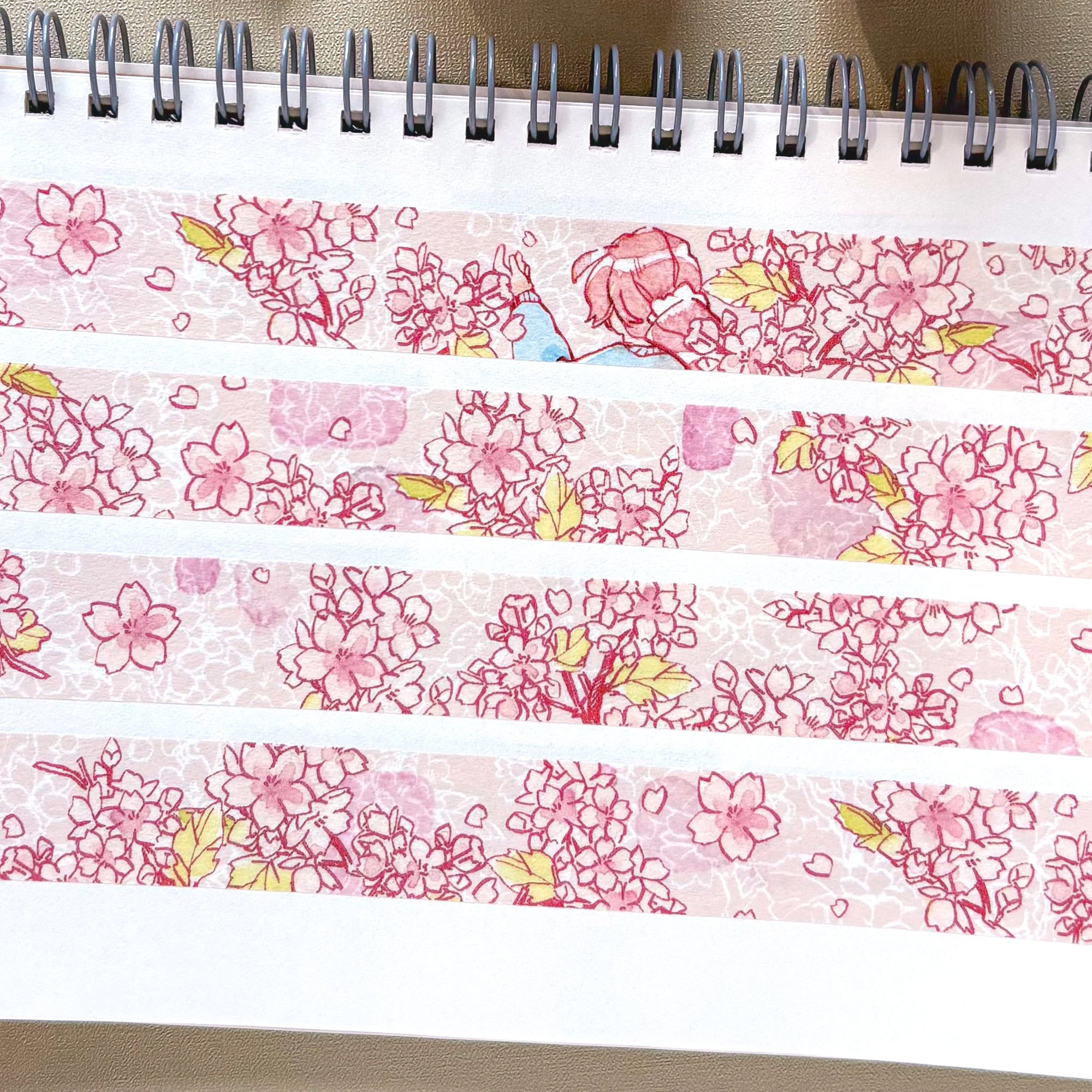 Ame x CTFJ / Washi Tape - Cherry Blossom Wind
