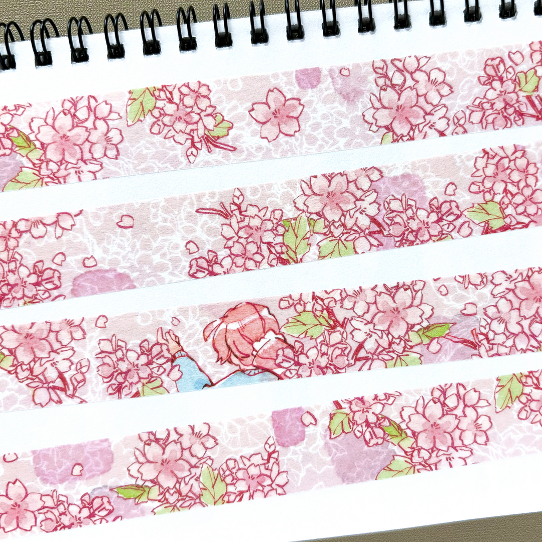 Ame x CTFJ Washi Tape - Cherry Blossom Wind