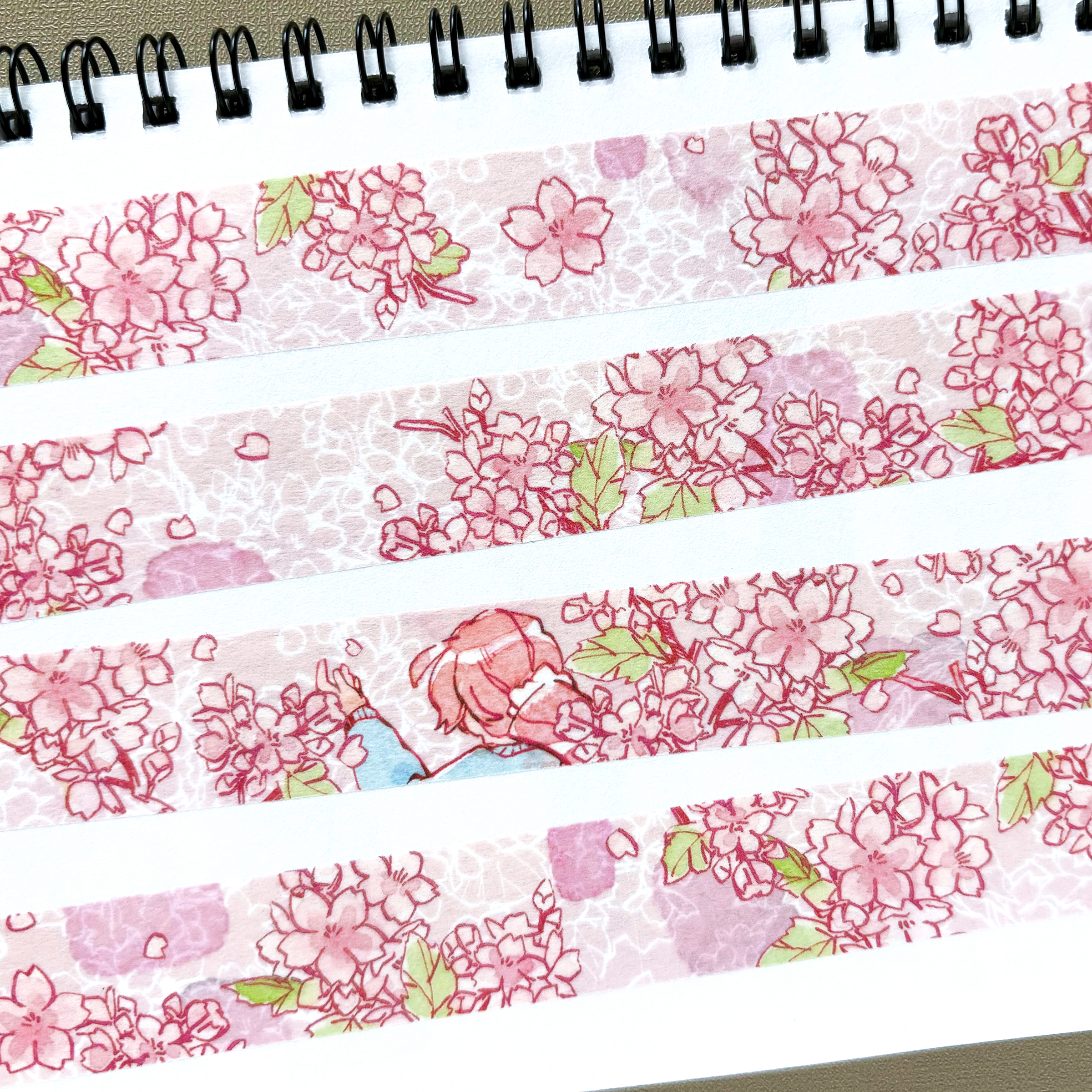 Ame x CTFJ / Washi Tape - Cherry Blossom Wind