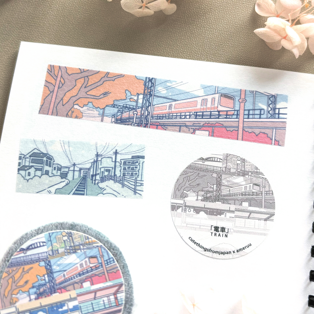 Ame x CTFJ Washi Tape - Train Journey in Japan