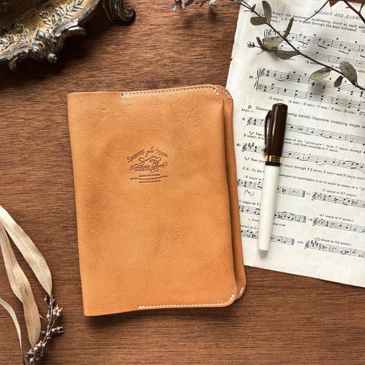 The Superior Labor / Oil Leather B6 Notebook Cover - Natural
