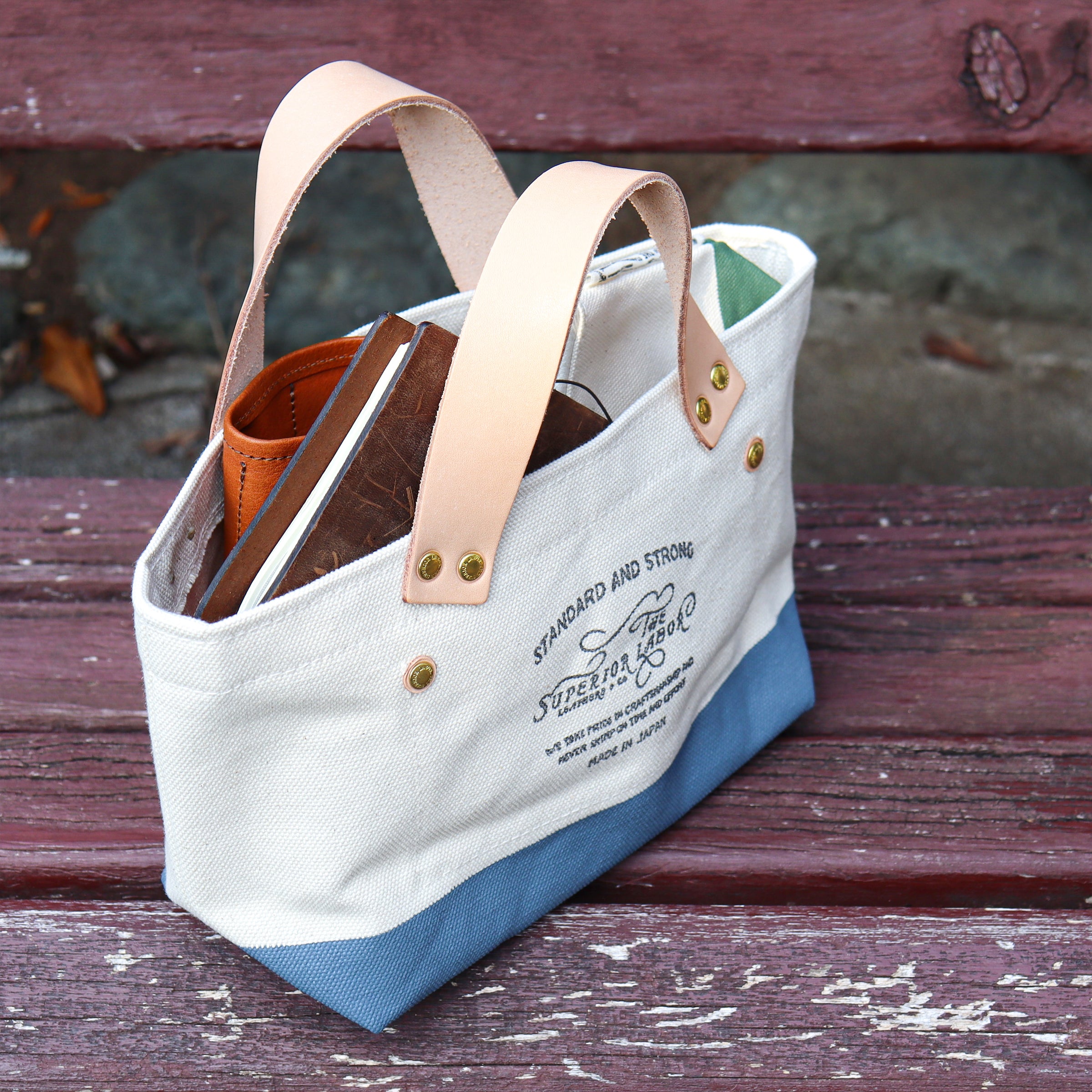 Last Stock The Superior Labor / Engineer Bag Petite - Blue Gray