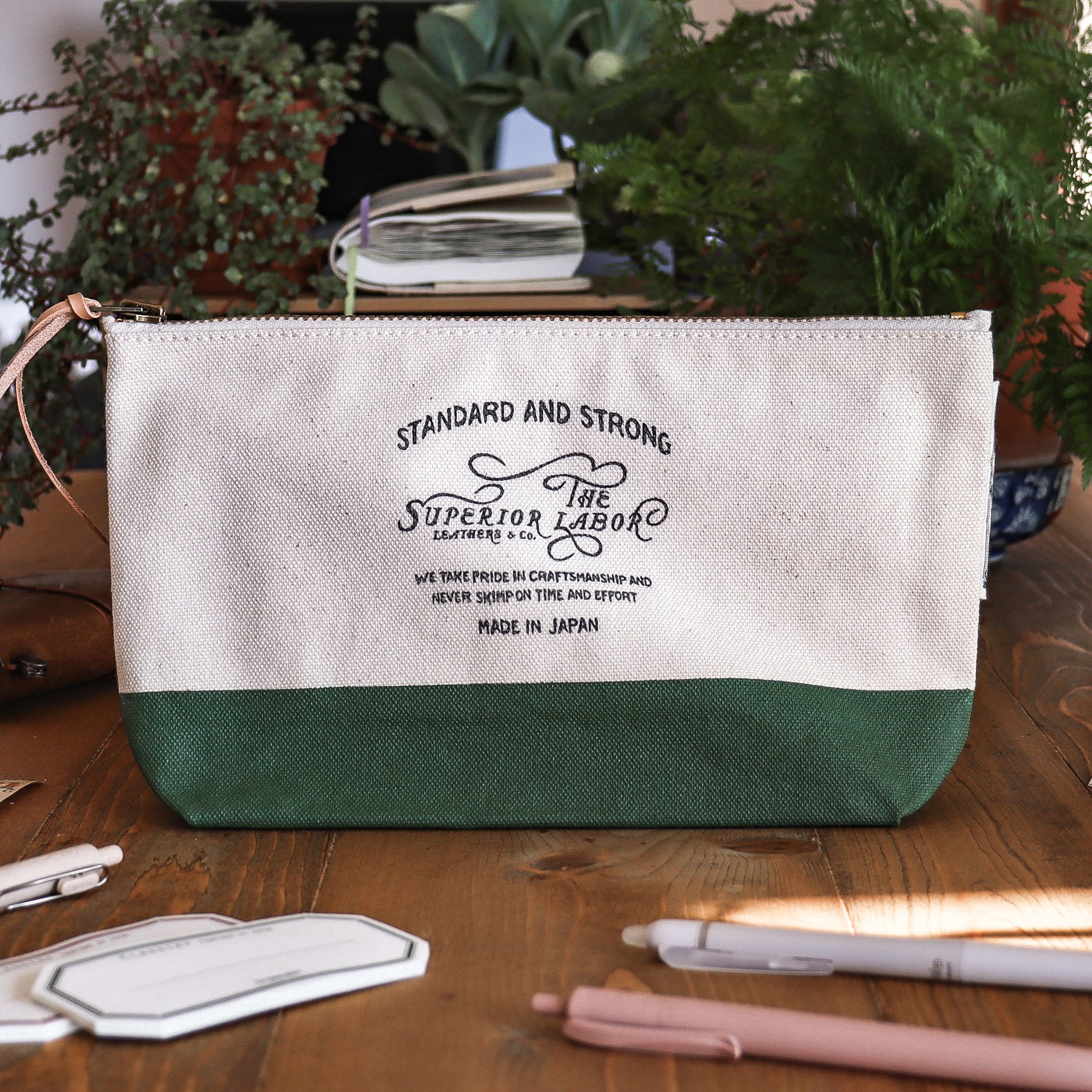 The Superior Labor / Engineer Pouch - Moss Green (Size #3)