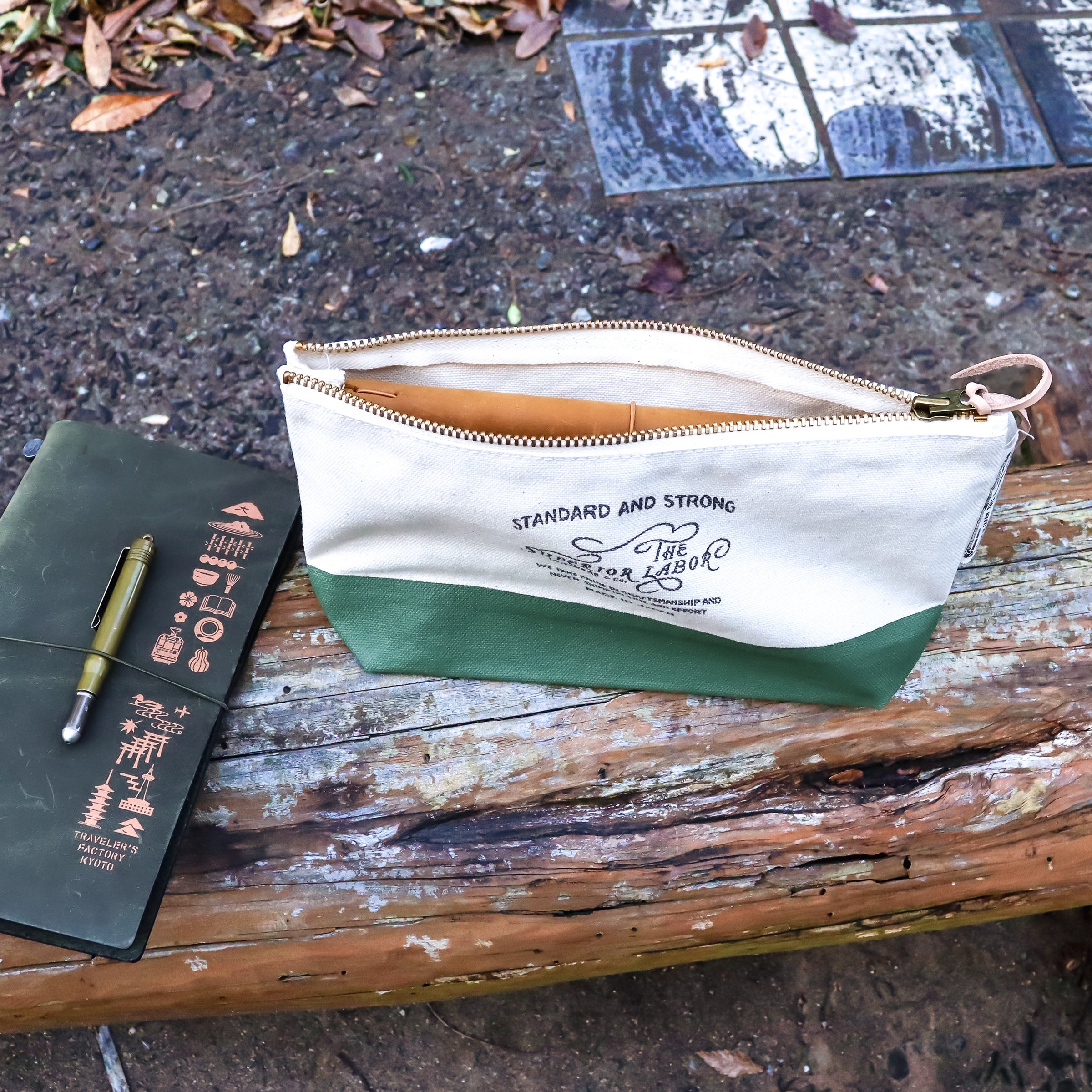 The Superior Labor / Engineer Pouch - Moss Green (Size #3)