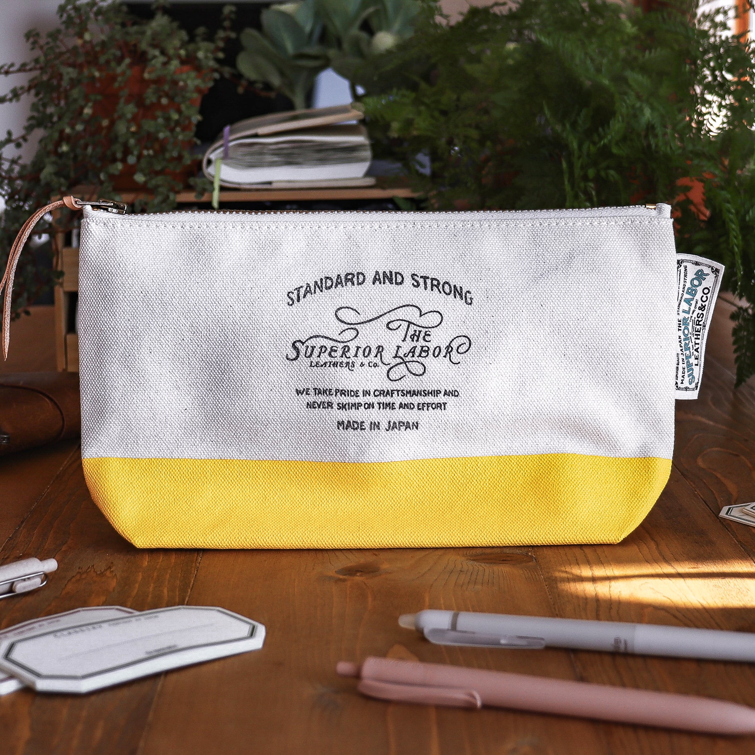 The Superior Labor / Engineer Pouch - Yellow (Size #3)