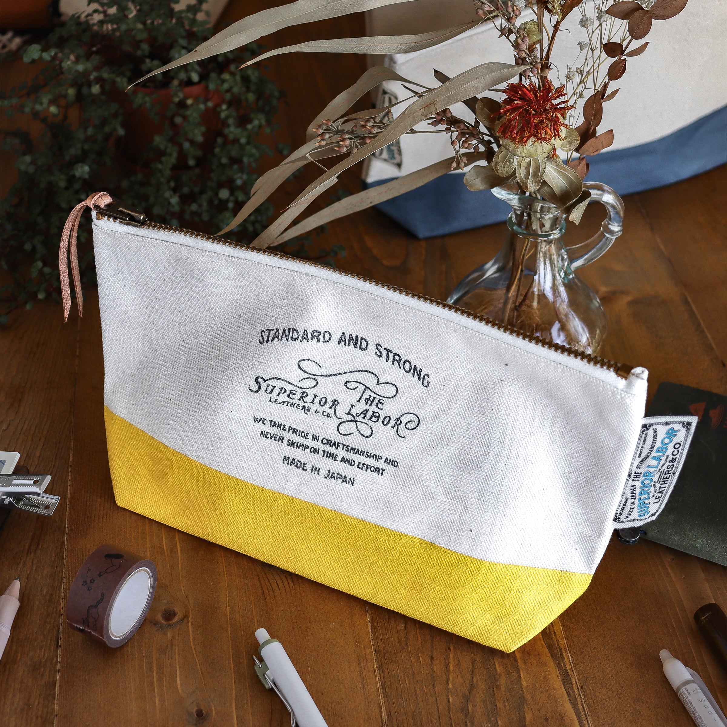 The Superior Labor / Engineer Pouch - Yellow (Size #3)