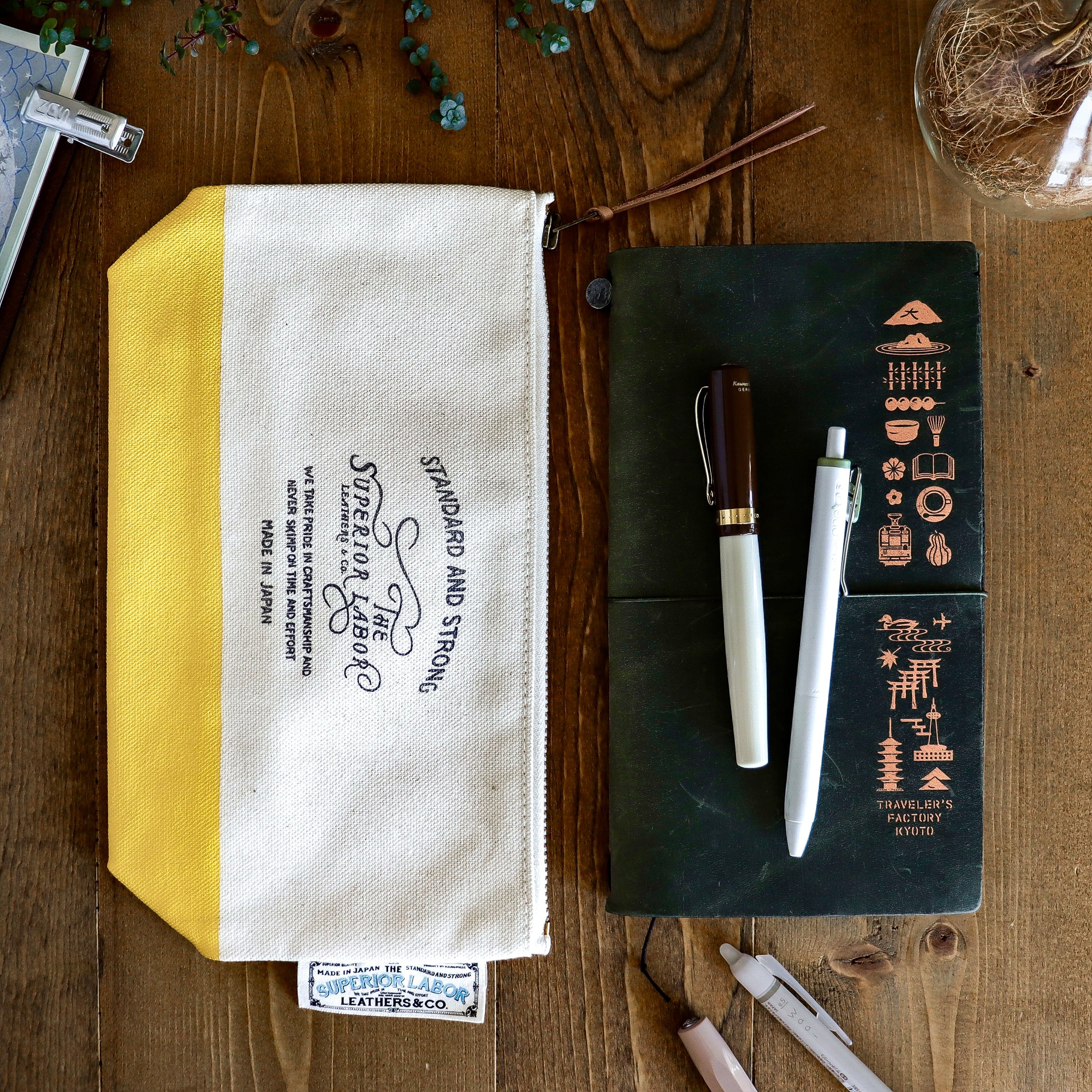 The Superior Labor / Engineer Pouch - Yellow (Size #3)