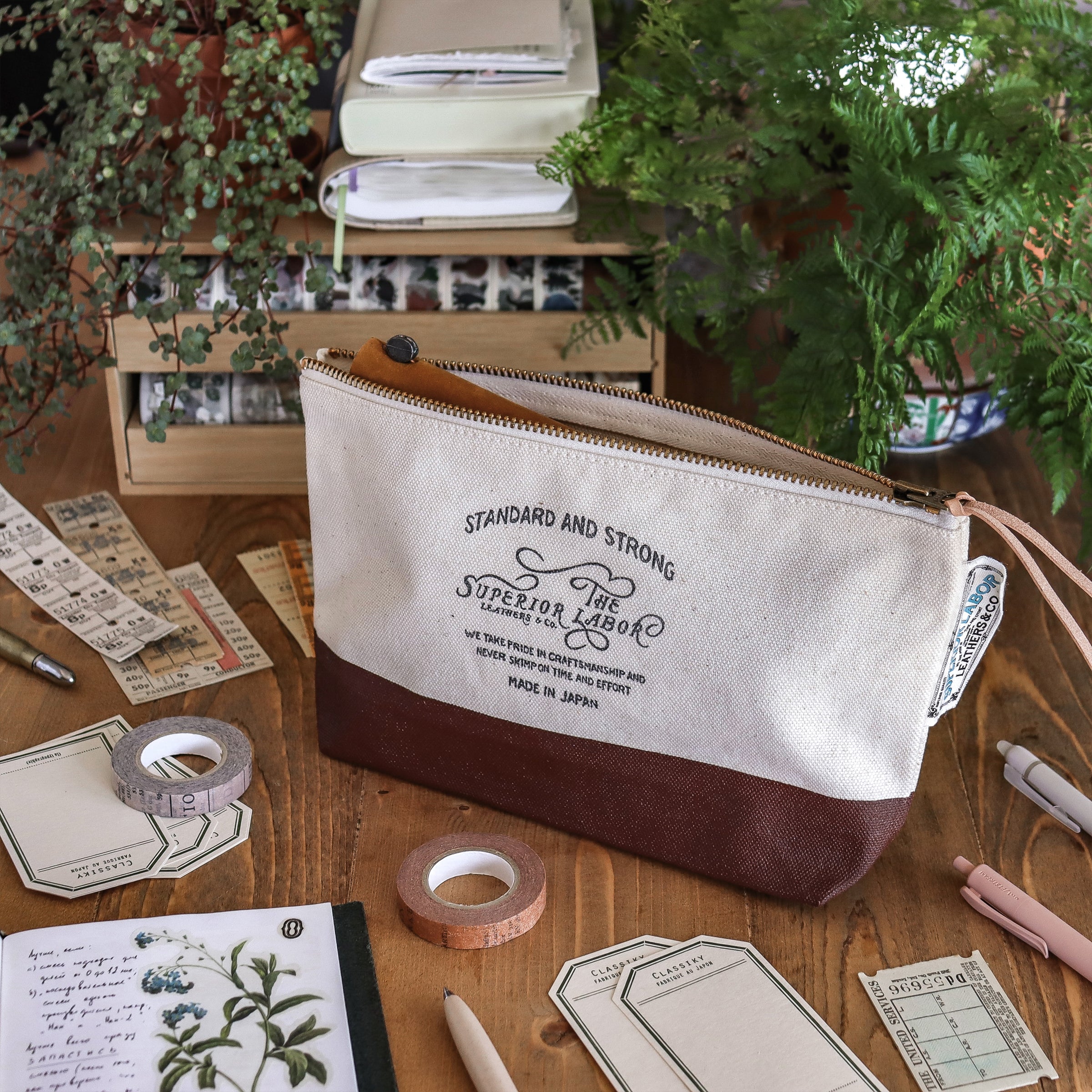 The Superior Labor / Engineer Pouch - Chocolate (Size #3)