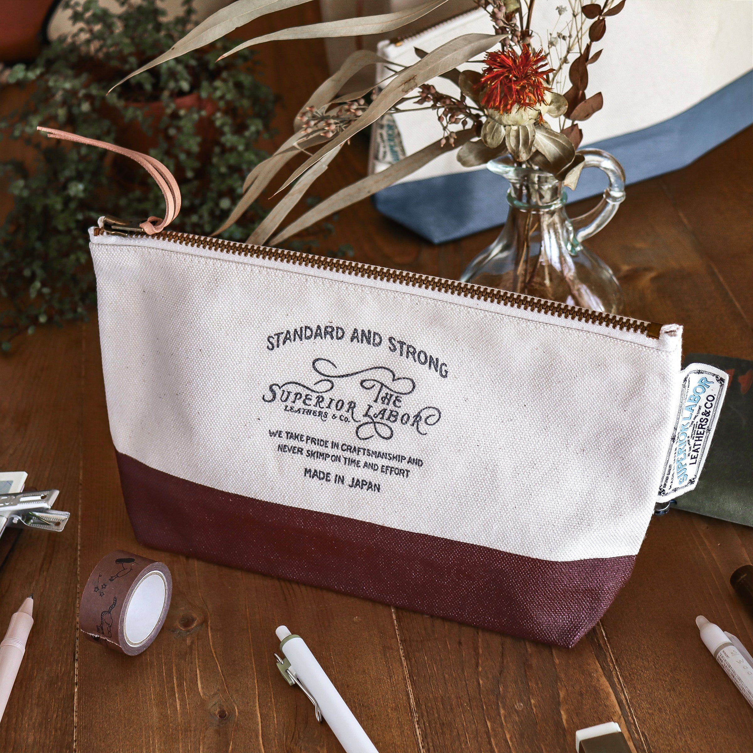 The Superior Labor / Engineer Pouch - Chocolate (Size #3)