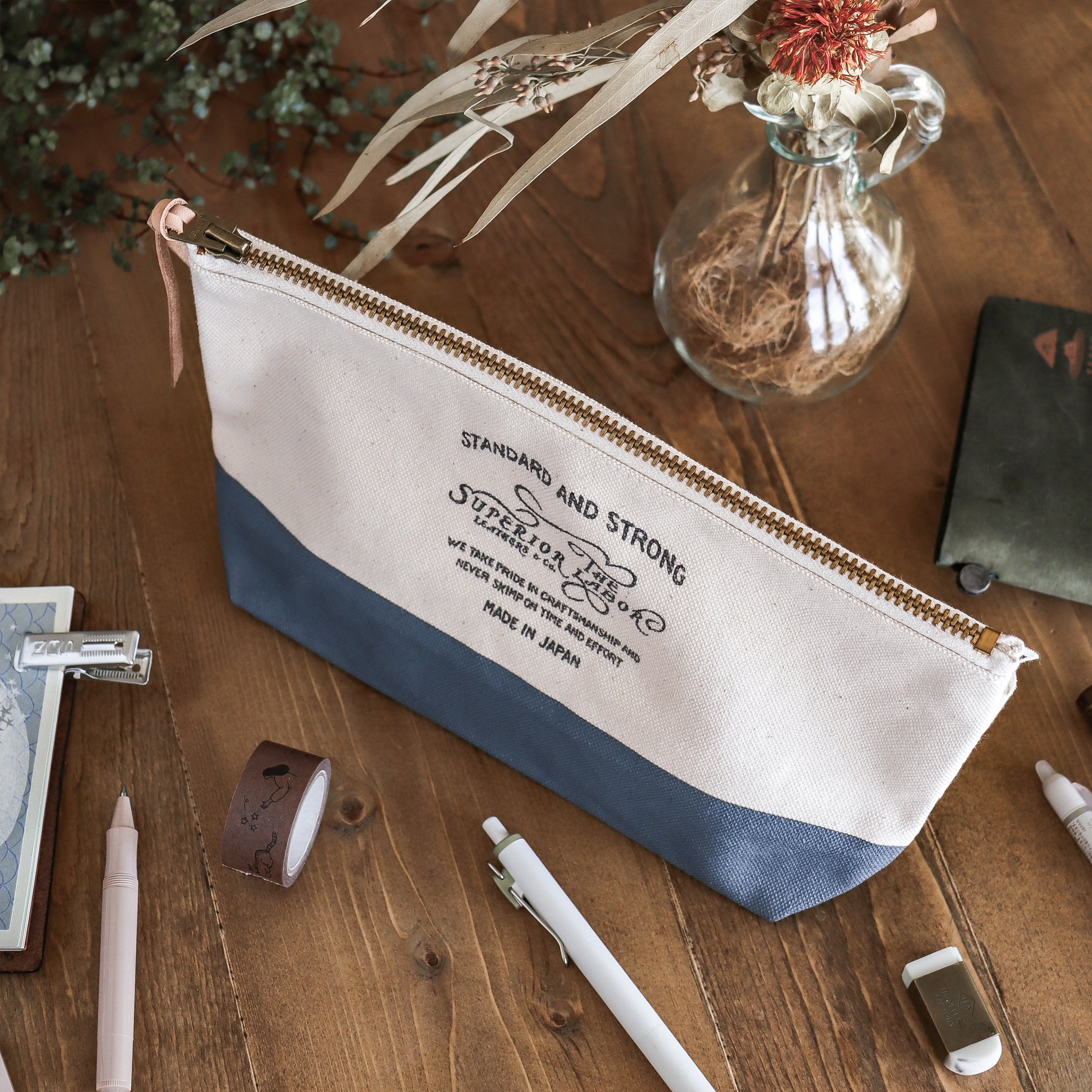 The Superior Labor / Engineer Pouch - Smocky Blue (size #3)