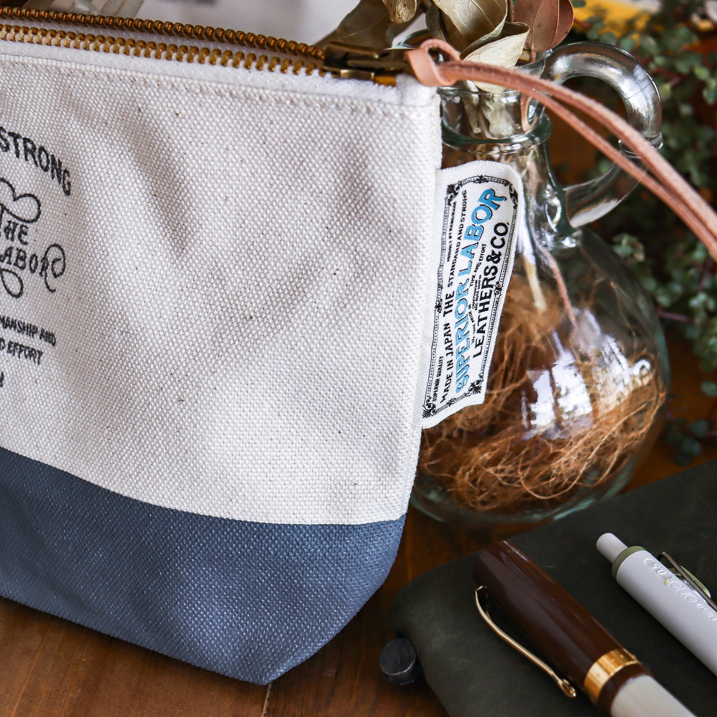 The Superior Labor / Engineer Pouch - Smocky Blue (size #3)